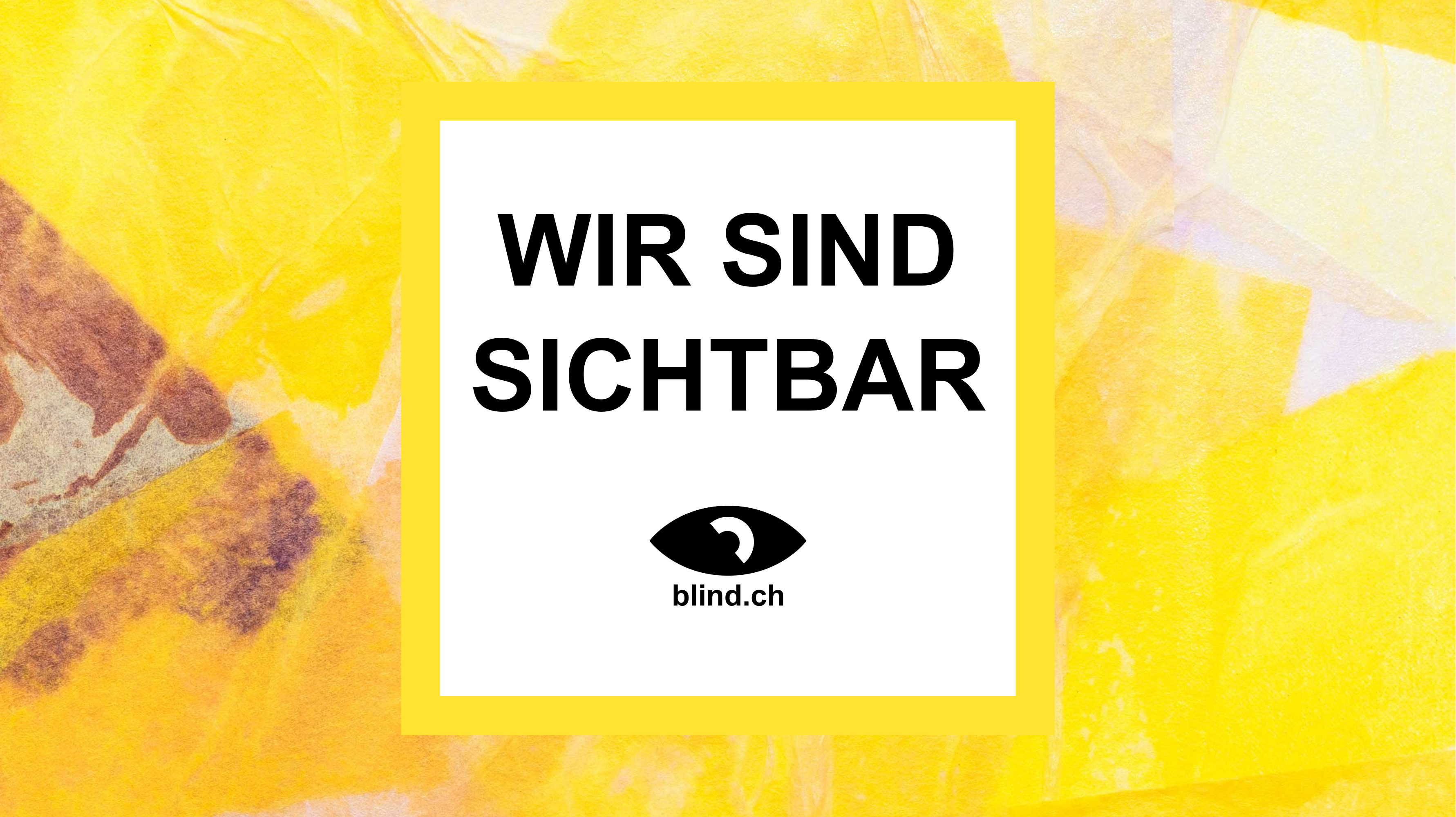 Jahresmotto 2026 Wir sind sichtbar